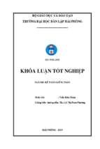 Hoàn thiện tổ chức công tác kế toán tài sản cố định tại công ty cổ phần ô tô khách hải phòng