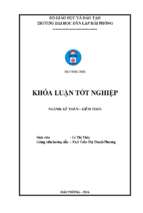 Hoàn thiện công tác kiểm toán chu kỳ tài sản cố định trong kiểm toán bctc do công ty tnhh kiểm toán an phát afc thực hiện