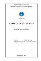 Hoàn thiện công tác kế toán doanh thu, chi phí và xác định kết quả kinh doanh tại công ty tnhh đá sạch trung hiếu