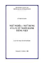 Ngữ nghĩa   ứng dụng của vị từ ngôn hành tiếng việt 