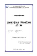 Quan hệ việt nam   vương quốc anh (1973   2004) 