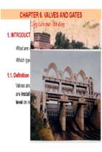 Bài giảng công trình trên hệ thống thủy lợi