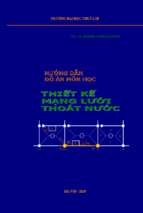 Thiết kế mạng lưới thoát nước