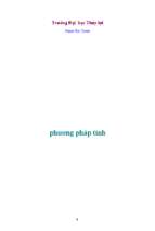 Phương pháp tính