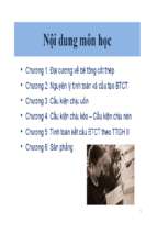 Bài giảng kết cấu bê tông cốt thép.