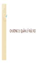 Bài giảng đầu tư và quản lý rủi ro.