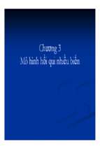 Bài giảng kinh tế lượng nâng cao