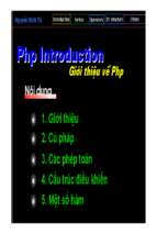 Php introduction.