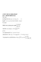 Đề cương phương trình loga và bài toán có lời giải 