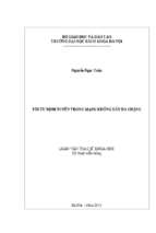 Tối ưu định tuyến trong mạng không dây đa chặng.