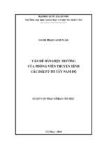 Vấn đề dẫn hiện trường của phóng viên truyền hình các đài pt th tây nam bộ