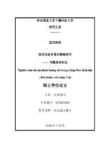 Nghiên cứu ẩn dụ danh lượng từ trong tiếng hán hiện đại   đối chiếu với tiếng việt