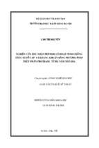 Nghiên cứu thu nhận peptide có hoạt tính chống tăng huyết áp và kháng khuẩn bằng phương pháp thủy phân protease từ bã nấm men bia