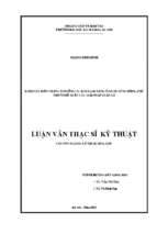 Khảo sát hiện trạng ô nhiễm các kim loại nặng ở hạ du sông hồng, phú thọ và đề xuất các giải pháp quản lý