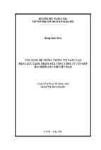 ứng dụng hệ thống thông tin nâng cao năng lực cạnh trạnh của tổng công ty cổ phần bảo hiểm dầu khí việt nam.