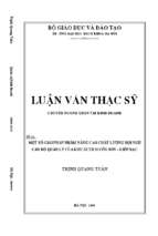 Một số giải pháp nhằm nâng cao chất lượng đội ngũ các cán bộ quản lý của khu di tích côn sơn   kiếp bạc