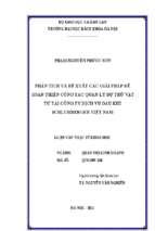 Nghiên cứu áp dụng hệ thống quản lý chất lượng theo tiêu chuẩn iso 90012008 tại trường đại học bà rịa – vũng tàu