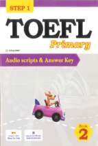 Step 1 of toefl primary, answer key 2
