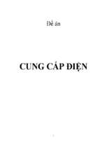 đồ án   cung cấp điện   nguyễn điền toàn