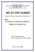 Giám sát và phân tích hoạt động của băng tải