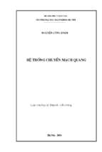 Hệ thống chuyển mạch quang