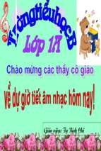 Slide bài giảng học hát bài hòa bình cho bé tiếp theo.ppt