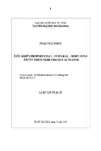 điều khiển proportional    integral   derivative trượt thích nghi cho sma actuator 
