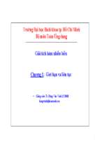 Toán cao cấp a3 giải tích hàm nhiều biến  bài giảng điện tử 