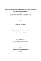 Effect of deformation of prefabricated vertical drains (pvd) on discharge capacity and the characteristics of pvd smear zone 