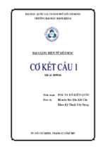 Cơ kết cấu 1   bài giảng điện tử 