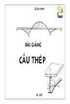 Thiết kế cầu thép  bài giảng điện tử 
