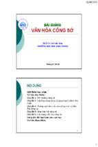 Bài giảng văn hóa công sở 