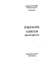Kỹ thuật đo lường và dụng cụ đo trong công nghệ hóa học 