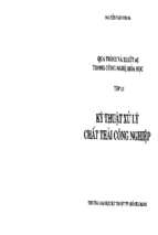 Quá trình và thiết bị trong công nghệ hóa học  tập 13