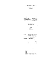 Hóa đại cương  tập 2