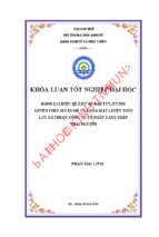 Đánh giá hiệu quả dự án đầu tư lò tinh luyện thép 40 tấn/mẻ của Nhà máy luyện thép Lưu Xá thuộc Công ty Cổ phần Gang thép Thái Nguyên