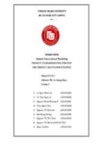 Product standardization strategy and product adaptation strategy