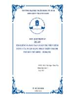 Tìm kiếm và đào tạo quản trị viên tiềm năng của ngân hàng phát triển thành phố Hồ Chí Minh – HDBank