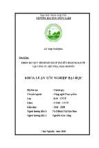 Khảo sát quy trình sản xuất trà sữa matcha latte tại công ty chè ntea thái nguyên​.