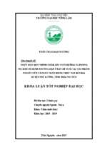 Thực hiện quy trình chăm sóc nuôi dưỡng và phòng, trị một số bệnh thường gặp ở đàn dê nuôi tại chi nhánh nghiên cứu và phát triển động thực vật bản địa huyện phú lương, tỉnh thái nguyên​.