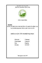 đánh giá khả năng sinh trưởng của một số giống táo tại trường đại học nông lâm thái nguyên​.