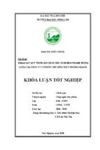 Khảo sát quy trình sản xuất xúc xích heo thanh trùng lizza tại công ty cổ phần chế biến thực phẩm dabaco​.