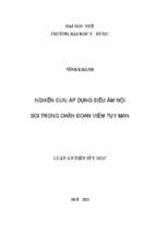 Nghiên cứu áp dụng siêu âm nội soi trong chẩn đoán viêm tụy mạn