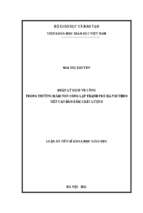 Quản lý dịch vụ công trong trường mầm non công lập thành phố hà nội theo tiếp cận bảo đảm chất lượng