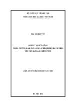 Quản lý dịch vụ công trong trường mầm non công lập thành phố hà nội theo tiếp cận bảo đảm chất lượng