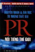 Nguyên nhân & bài học từ những thất bại pr nổi tiếng thế giới