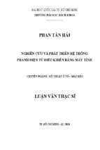 Nghiên cứu và phát triển hệ thống phanh điện tử điều khiển bằng máy tính 