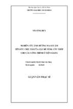 Nghiên cứu ảnh hưởng ma sát âm đến sức chịu tải của cọc bê tông cốt thép cho các công trình ở tiền giang 