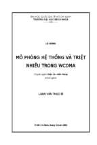 Mô phỏng hệ thống và triệt nhiễu trong wcdma