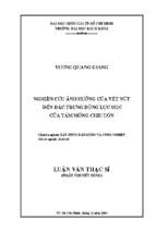 Nghiên cứu ảnh hưởng của vết nứt đến đặc trưng động lực học của tấm mỏng chịu uốn